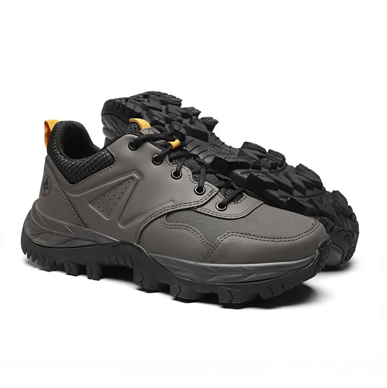 Macboot Tenis EMBER 01 EMBE01-CH05Z Cinza Couro -4-